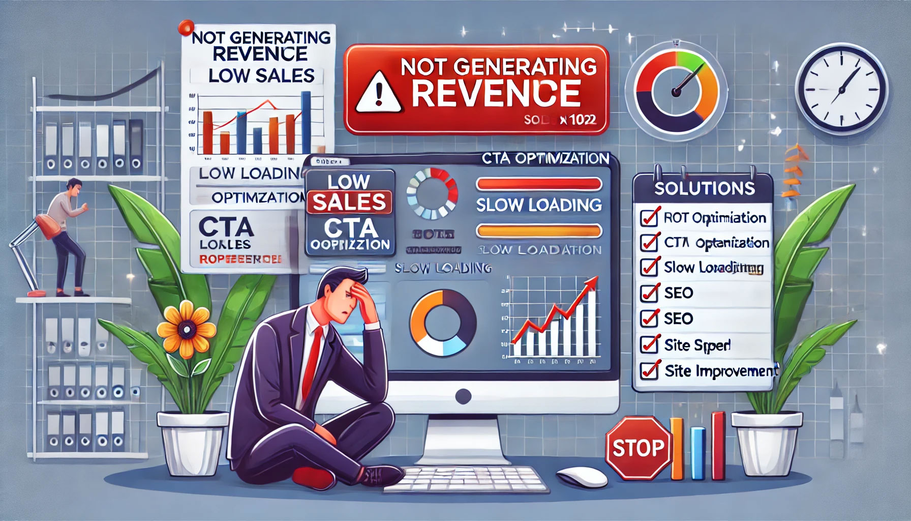 why isn’t my website making money? how do i fix it?