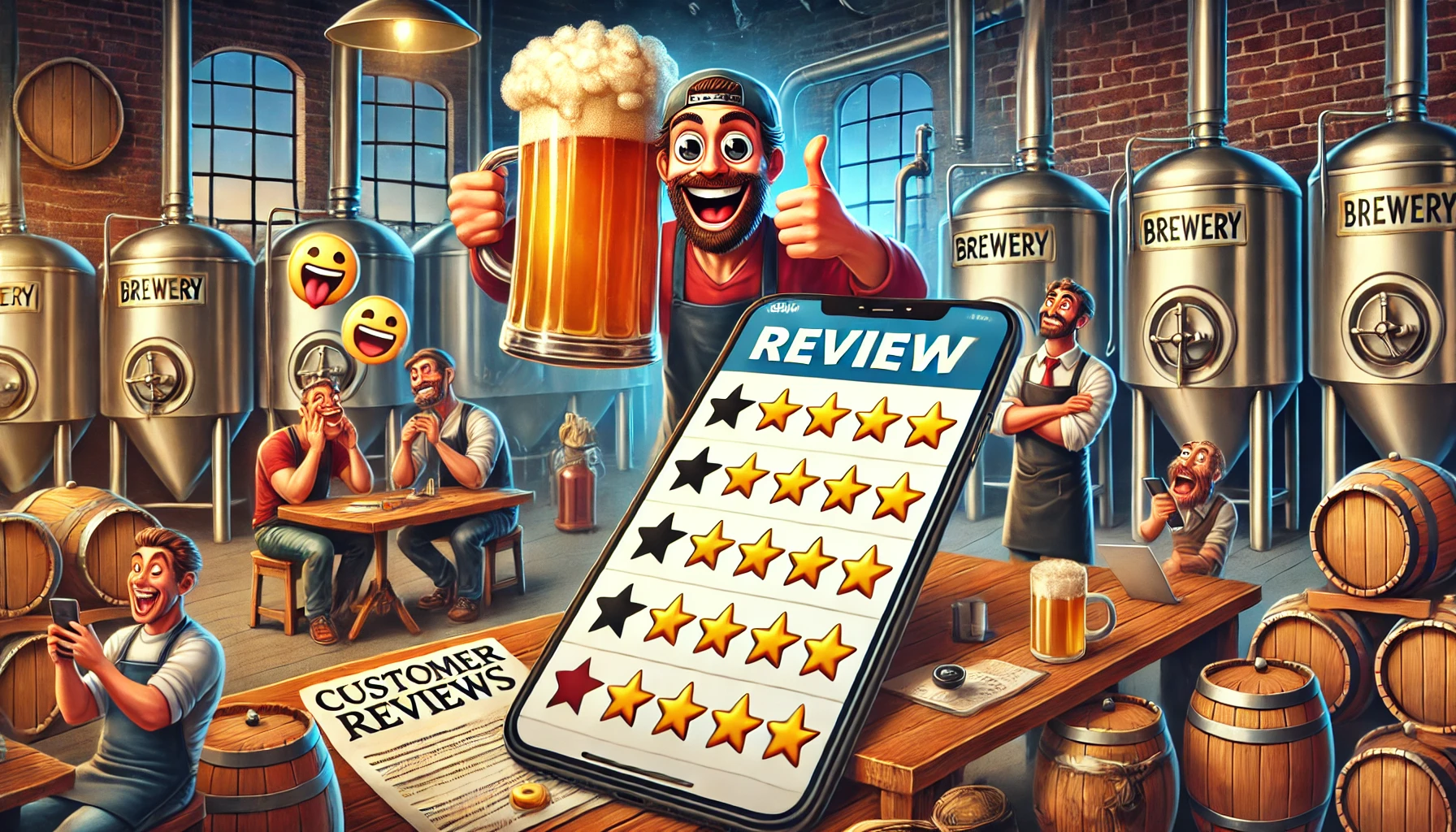 breweries customer reviews