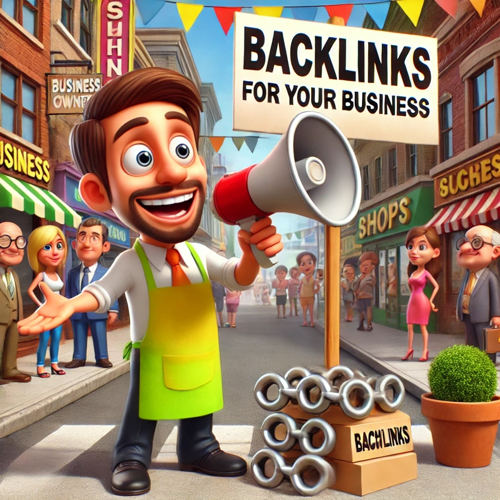 business owner soliciting for backlinks