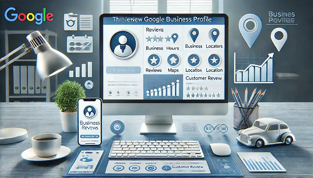 graphic of google business profile